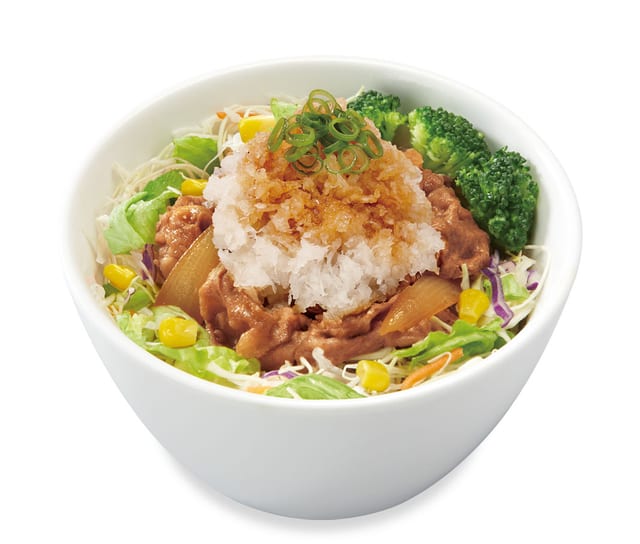 おろしポン酢牛丼ライト 大盛(すき家)