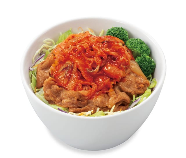 キムチ牛丼ライト 大盛（すき家）