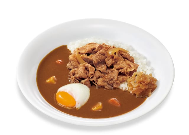おんたま牛カレー ミニ(すき家)