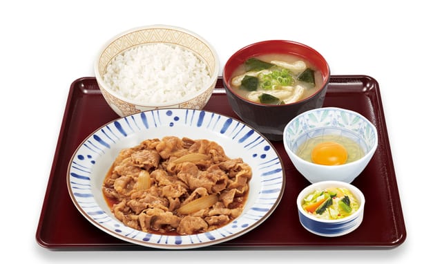 牛皿定食 大盛(すき家)