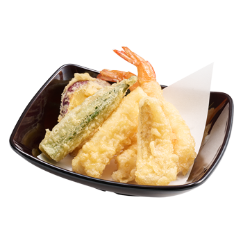 夏の山海の幸 天ぷら盛り（えび天）（スシロー）