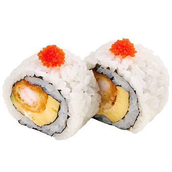 海老フライ アボカドロール(スシロー)