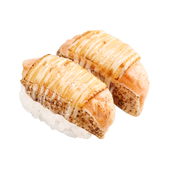サーモン チーズマヨ炙り（スシロー）