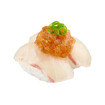 活〆真鯛 七味おろしポン酢（スシロー）