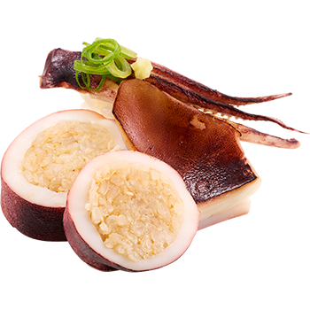 いか飯風すしとゲソにぎり（スシロー）