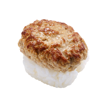 こだわりハンバーグにぎり(スシロー)