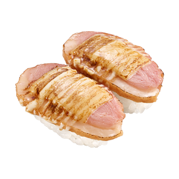 合鴨チーズマヨ炙り(スシロー)