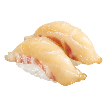 活〆真鯛 煮切り醤油漬け(スシロー)