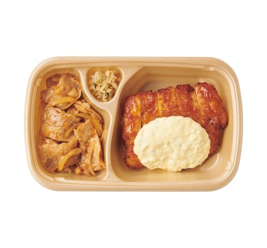 ［テイクアウト］チキン南蛮としょうが焼の人気コンビ おかずのみ（やよい軒）