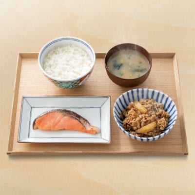 牛鮭定食(吉野家)