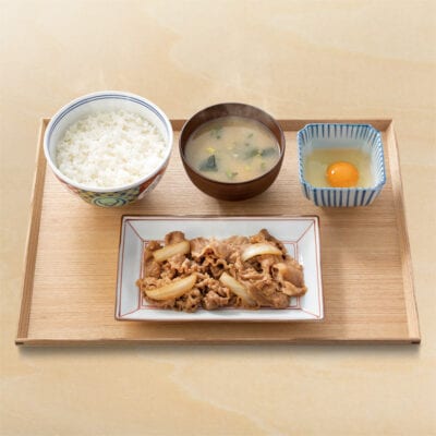 牛皿定食 並盛(吉野家)