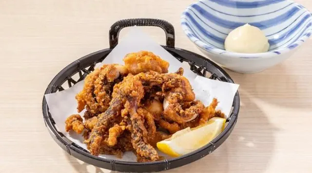 いかげそ唐揚げ（夢庵）