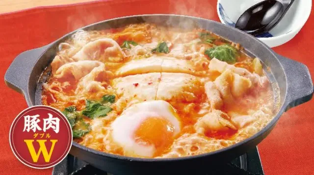 豆富豚チゲ(お肉ダブル)(夢庵)