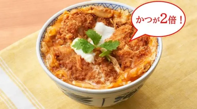 ひれかつ丼ダブル(夢庵)