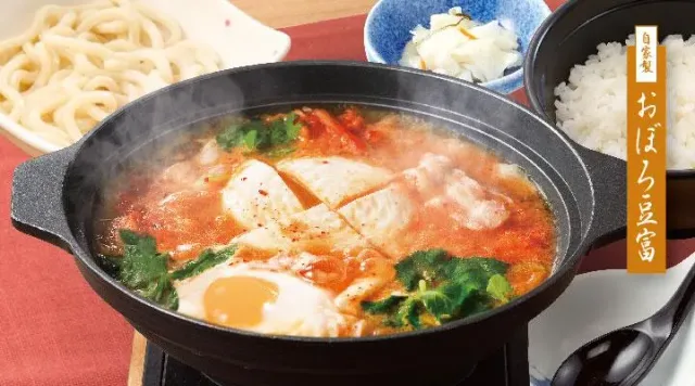 豆富豚チゲと鍋セット(夢庵)