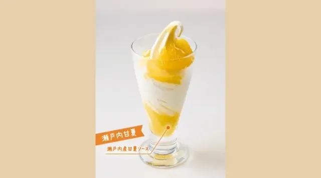 瀬戸内甘夏ソフト(夢庵)