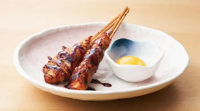 月見つくね串（2本）（夢庵）