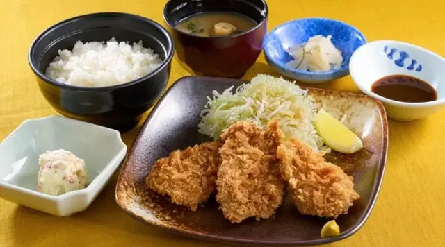 ひれかつ定食(夢庵)
