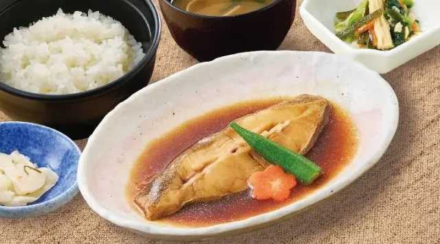 かれいの煮付け定食（夢庵）